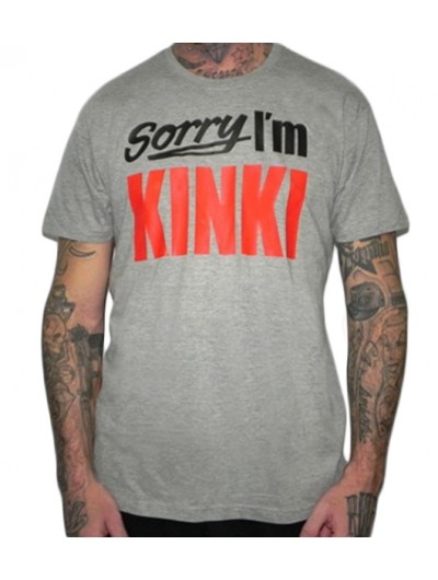 Camiseta Rulez Sorry i´m kinki Gris